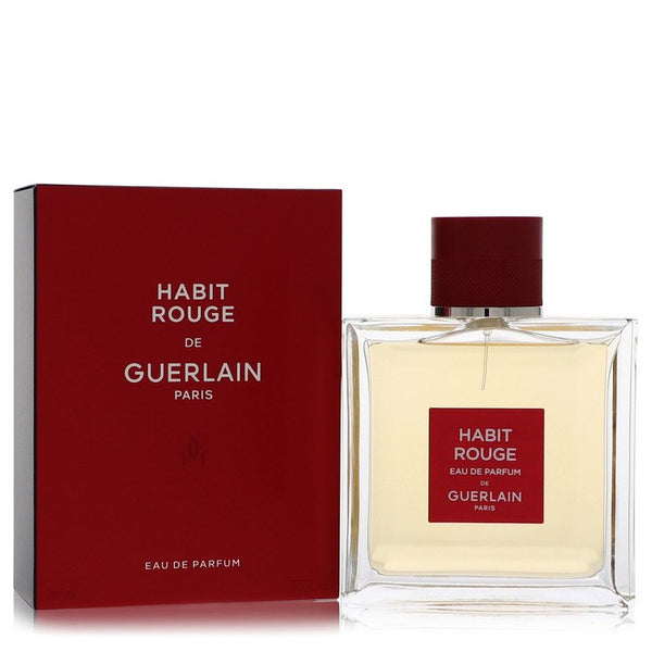 Habit Rouge Cologne By Guerlain Eau De Parfum Spray - - 100 ml