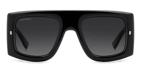DSQUARED2Dsquared2 ICON 0024/S 807/9O Sunglasses – Black Frame, Grey Lenses, 54mmEYEWEAREcecile