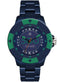 LIGHT TIMELight Time Mod. Poker - Blue / GreenWATCHESEcecile