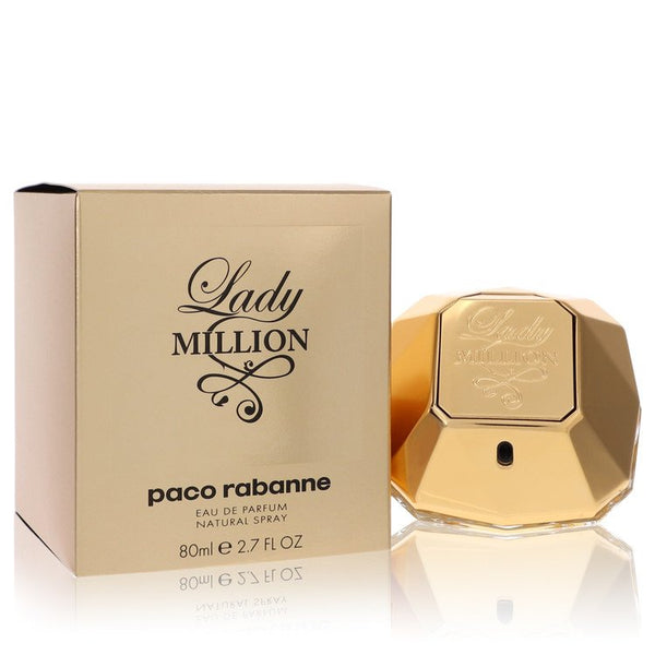 Lady Million Perfume By Paco Rabanne Eau De Parfum Spray - - 80 ml