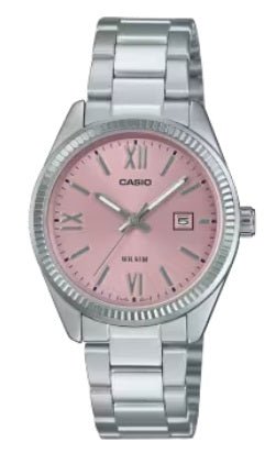 CASIO & VINTAGECasio LTP - 1302DD - 4A1VDF Women's Watch – Stainless Steel, Pink Dial, 50M Water ResistantWATCHESEcecile