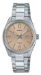 CASIO & VINTAGECasio LTP - 1302DD - 4A2VDF Women's Watch - Silver Band, Champagne DialWATCHESEcecile