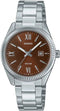 CASIO & VINTAGECasio LTP - 1302DD - 5AVDF Women's Watch - Brown Dial, Stainless Steel BandWATCHESEcecile