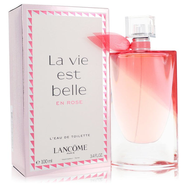 La Vie Est Belle En Rose Perfume By Lancome L'eau De Toilette Spray - - 100 ml