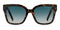 MARC JACOBSMarc Jacobs MARC 658/S 086/08 Women's Sunglasses - Havana Frame, Blue Gradient LensesEYEWEAREcecile