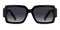 MARC JACOBSMarc Jacobs MARC 693/S 08A/9O Women's Sunglasses - Black Frame, Dark Grey Gradient LensesEYEWEAREcecile