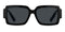 MARC JACOBSMarc Jacobs MARC 693/S 80S/2K Women's Sunglasses - Black Frame, Dark Grey LensesEYEWEAREcecile