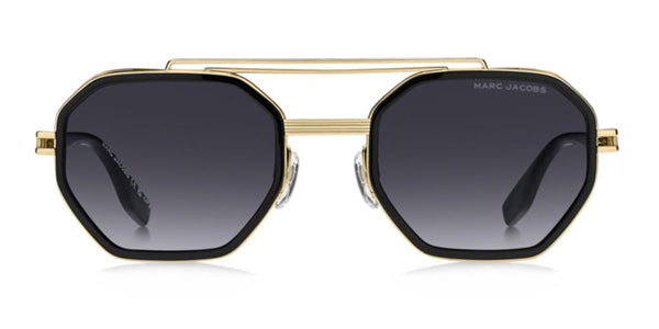 MARC JACOBSMarc Jacobs MARC 782/S RHL/9O 54 Men's Sunglasses – Gold/Black Frame, Dark Grey Gradient LensesEYEWEAREcecile