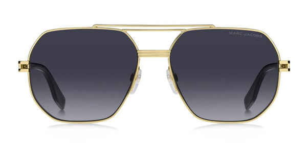 MARC JACOBSMarc Jacobs MARC 784/S RHL - 9O 60 Men's Sunglasses - Gold Black Frame, Dark Grey LensesEYEWEAREcecile