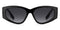 MARC JACOBSMarc Jacobs MARC 803/S 807/9O Women's Cat Eye Sunglasses - Black Frame, Dark Grey Gradient LensesEYEWEAREcecile