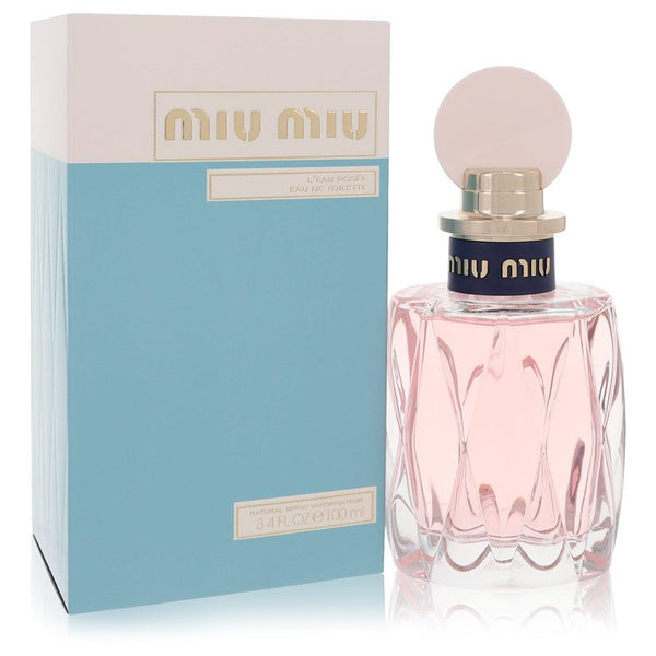 Miu Miu L'eau Rosee Perfume By Miu Miu Eau De Toilette Spray - - 100 ml