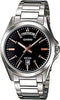 CASIO & VINTAGECasio MTP - 1370D - 1A2VDF Men's Watch – 39.8mm Stainless Steel, Black Dial, Day - Date DisplayWATCHESEcecile