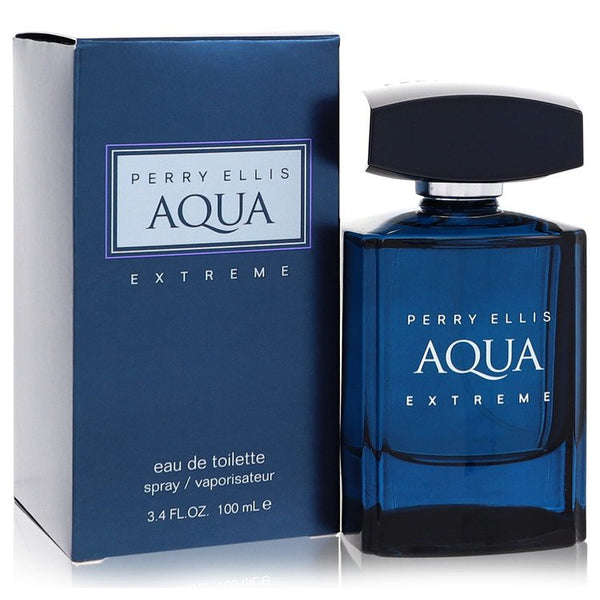 Perry Ellis Aqua Extreme Cologne By Perry Ellis Eau De Toilette Spray - - 100 ml