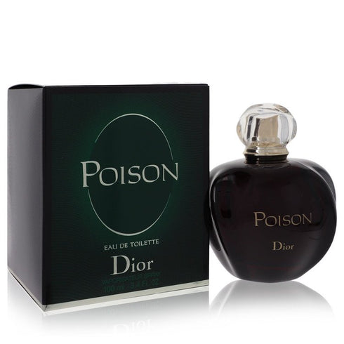 Poison Perfume By Christian Dior Eau De Toilette Spray - - 100 ml