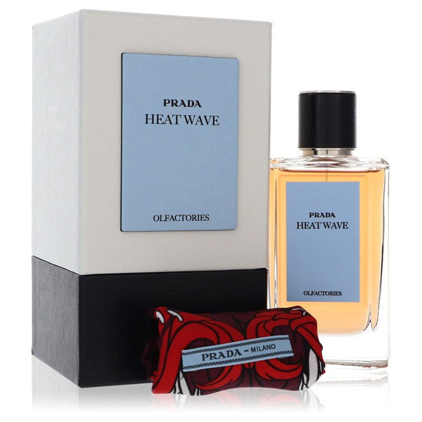 Prada Olfactories Heat Wave Cologne By Prada Eau De Parfum Spray with Gift Pouch (Unisex) - - 100 ml