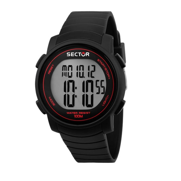 SECTORSector EX - 31 R3251543001 Men's Digital Watch 44mm Black Case, Polyurethane StrapWATCHESEcecile