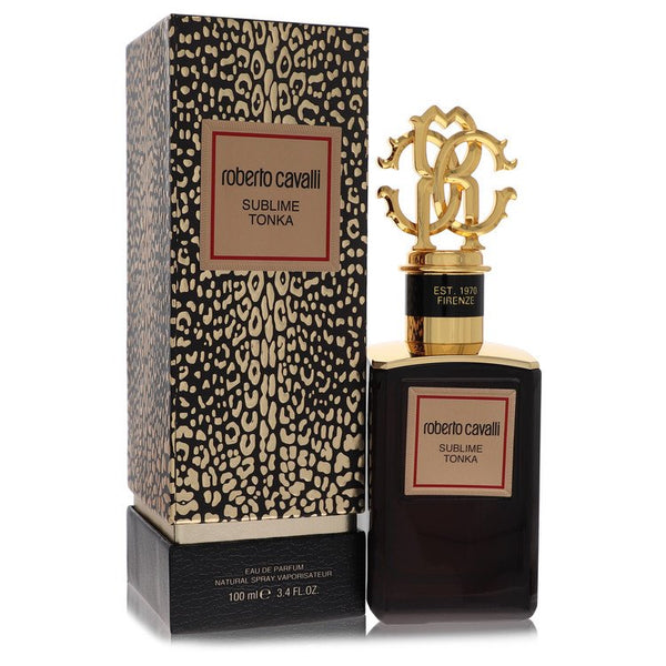 Roberto Cavalli Gold Sublime Tonka Perfume By Roberto Cavalli Eau De Parfum Spray - - 100 ml