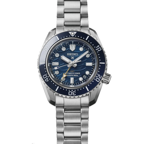 SEIKOSeiko SSB407P1 Men's Chronograph Watch - Blue Dial, Stainless SteelWATCHESEcecile