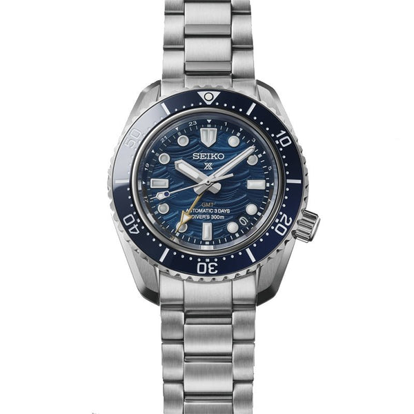 SEIKOSeiko SSB407P1 Men's Chronograph Watch - Blue Dial, Stainless SteelWATCHESEcecile