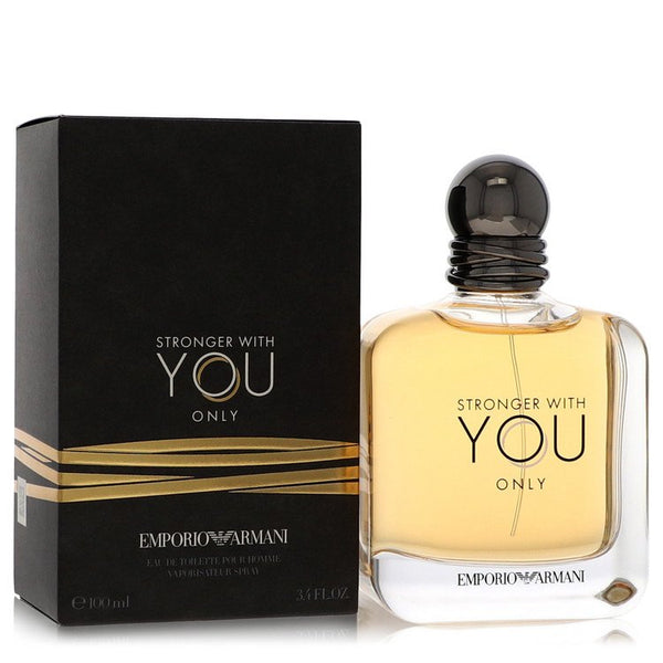 Stronger With You Only Cologne By Giorgio Armani Eau De Toilette Spray - - 100 ml