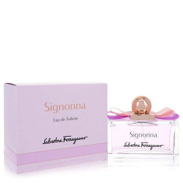 Signorina Perfume By Salvatore Ferragamo Eau De Toilette Spray - - 100 ml