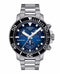 TISSOTTissot Seastar 1000 Chronograph T120.417.11.041.01 Men's 45.5mm Quartz Watch – Gradient Blue Dial, Stainless Steel Bracelet, 300m Water ResistanceWATCHESEcecile