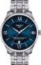 TISSOTTissot Chemin des Tourelles Powermatic 80 42mm Men's Watch – Blue Dial, Stainless Steel Bracelet, Swiss AutomaticWATCHESEcecile