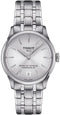 TISSOTTissot Chemin des Tourelles Powermatic 80 Women's Watch T1392071103100 - 34mm Stainless Steel, Silver DialWATCHESEcecile
