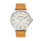 TIMBERLANDTimberland Glencove TBL16011JYS/63 Men's 43mm Beige Dial Quartz Watch, Brown Leather StrapWATCHESEcecile