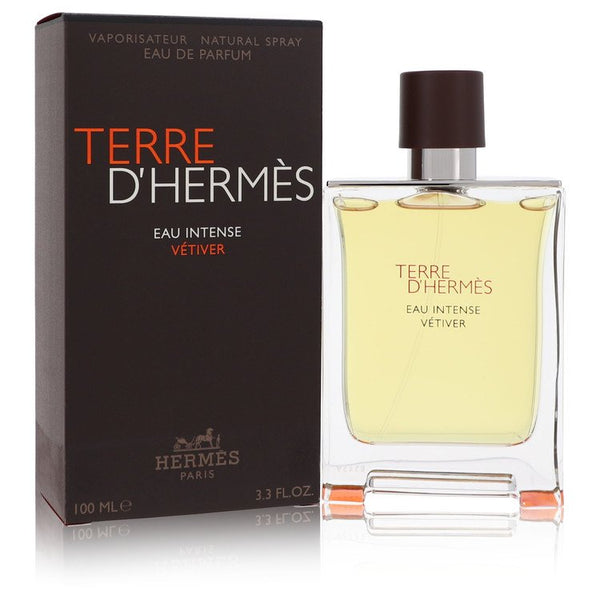 Terre D'hermes Eau Intense Vetiver Cologne By Hermes Eau De Parfum Spray - - 100 ml