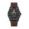 TIMBERLANDTimberland TDWGA2152104 Northbridge Men's Watch – 45mm Black Stainless Steel Case, Brown Leather Strap, Black Dial, Quartz Movement, 5 ATM Water ResistanceWATCHESEcecile