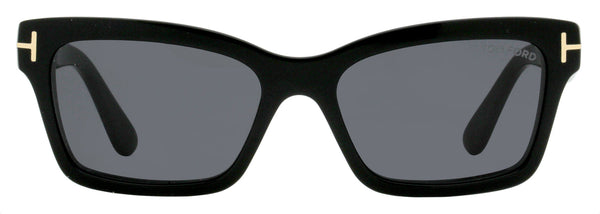 Occhiali da sole Tom Ford MIKEL FT1085 01A Donna - Montatura 54 mm in acetato nero, lenti grigio fumo, UV400