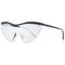 TODSTod's TO0340 - H 0002C Women's Eyeglasses - Black Frame, Silver Accents, Square DesignEYEWEAREcecile