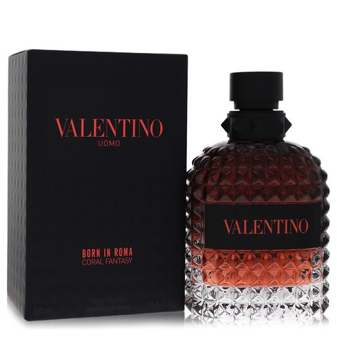 Valentino Uomo Born In Roma Coral Fantasy Cologne By Valentino Eau De Toilette Spray - - 100 ml