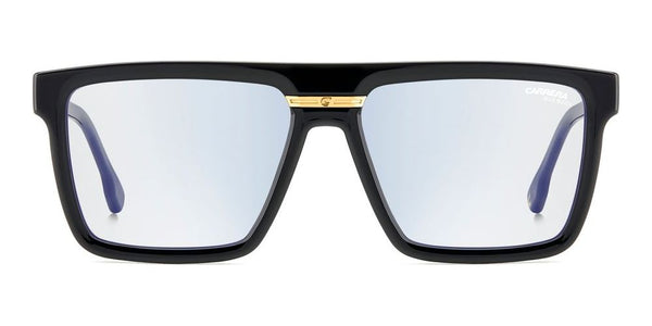 CARRERACarrera Victory C 03/BB Eyeglasses – Black Gold Frame, Blue Light Blocking LensesEYEWEAREcecile