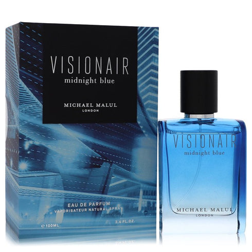 Visionair Midnight Blue Cologne By Michael Malul Eau De Parfum Spray - - 100 ml