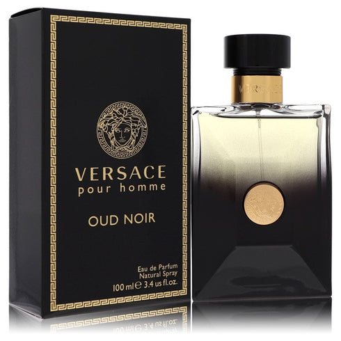 Versace Pour Homme Oud Noir Cologne By Versace Eau De Parfum Spray - - 100 ml