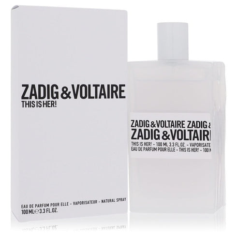 This Is Her Perfume By Zadig & Voltaire Eau De Parfum Spray - - 100 ml