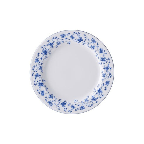 Arzberg Form 1382 Blaublüten Set of 6 Rim Plates 22 cm