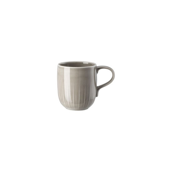 Arzberg Joyn Grey Set of 6 Mugs With Handle 8 cm