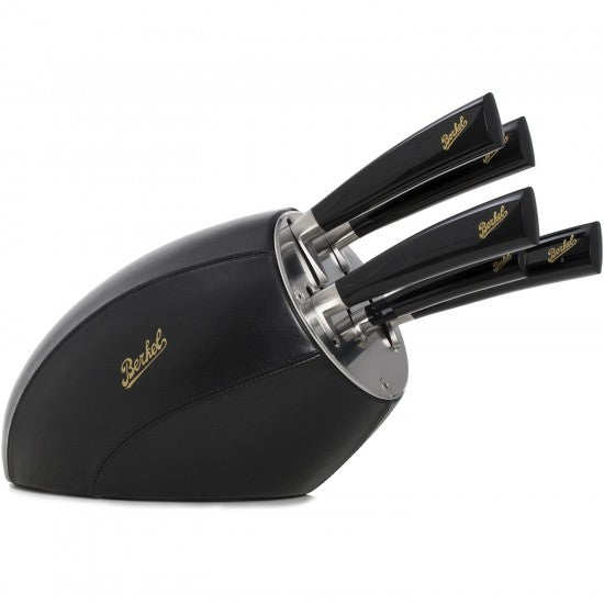 SET DI 5 COLTELLI DA CHEF BERKEL ELEGANCE NERO