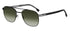 Gafas de sol para hombre BOSS 1723/S RHL-9O - Montura dorada y negra, lentes sombreadas en gris oscuro