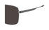 BOSS 1695/S KJ1-IR Men's Aviator Sunglasses - Dark Ruthenium Frame, Grey Lenses