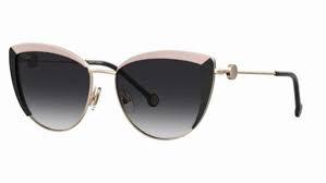 Carolina Herrera HER 0112/S KDX-9O A 58 Women's Sunglasses - Black Frame, Dark Grey Gradient Lenses