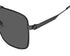 BOSS 1695/S SVK-M9 Men's Sunglasses - Dark Ruthenium Frame, Grey Polarized Lenses