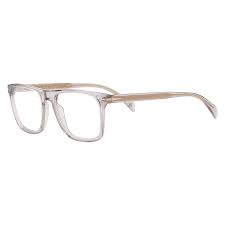 David Beckham DB 7115 KB7 54 Occhiali da vista da uomo - Montatura in acetato grigio trasparente