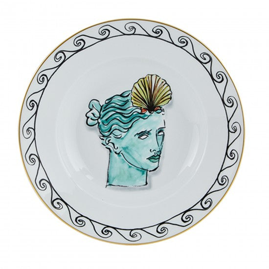 Ginori 1735 Il viaggio di Nettuno Deep Plate Set of 2