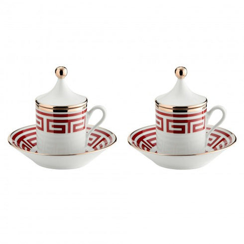 Ginori 1735 Labirinto Espresso-Set für zwei