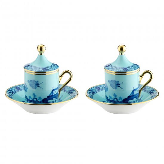 Ginori 1735 Oriente Italiano Coffee cup Set of 2 - T1