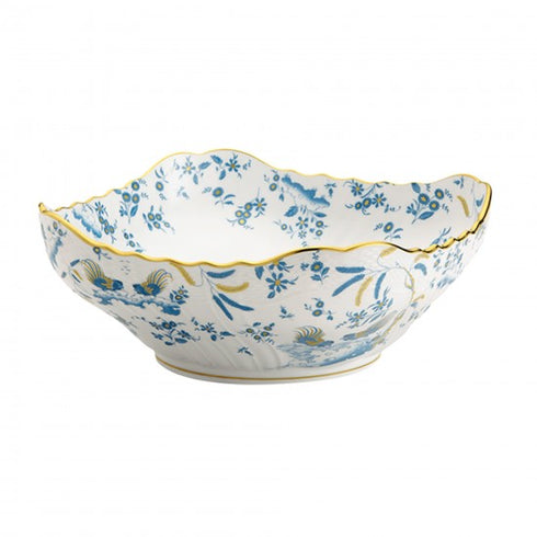 Ginori 1735 Oro di Doccia Square salad bowl 25 cm